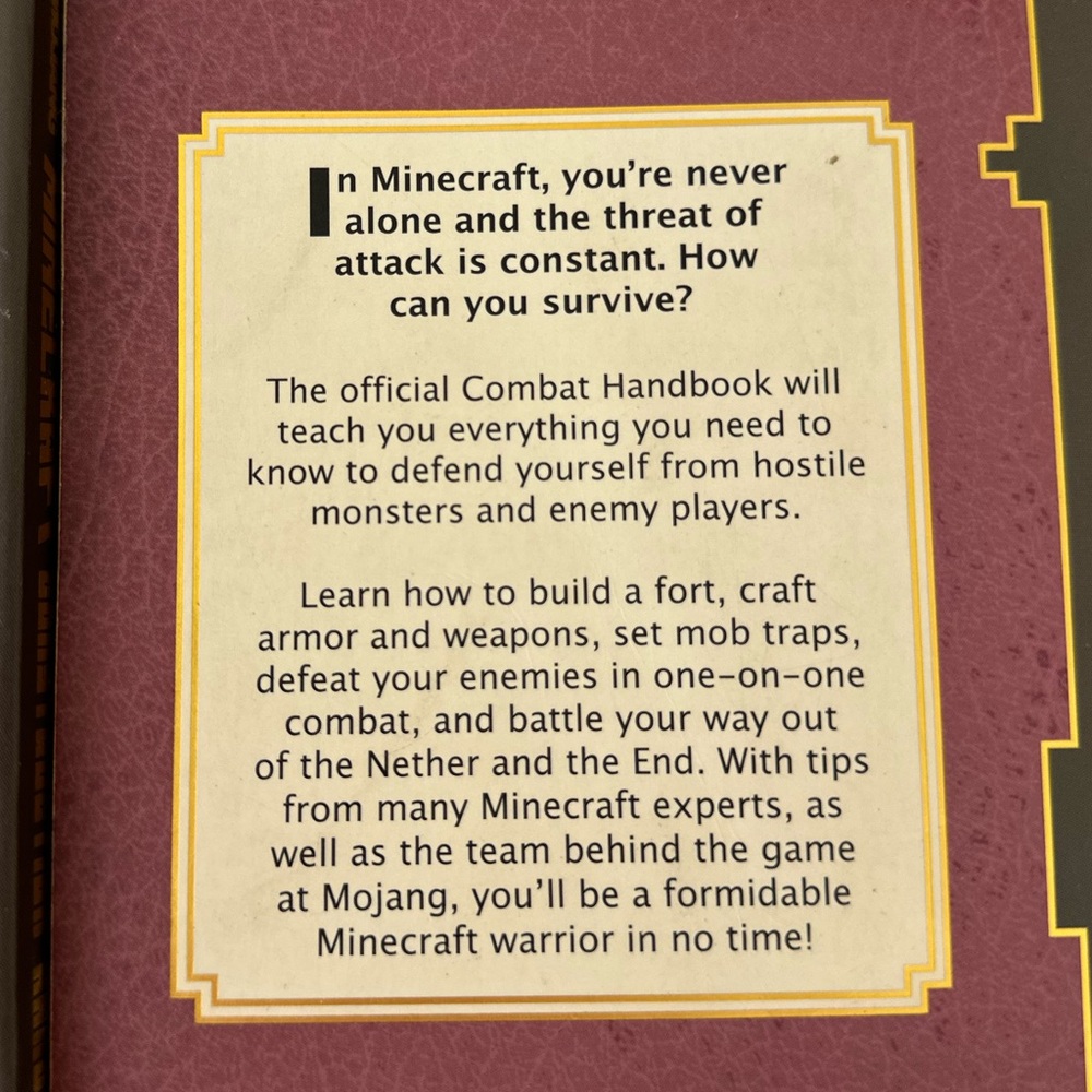 Sold! 2 Minecraft HandBooks - Picture 3 of 7